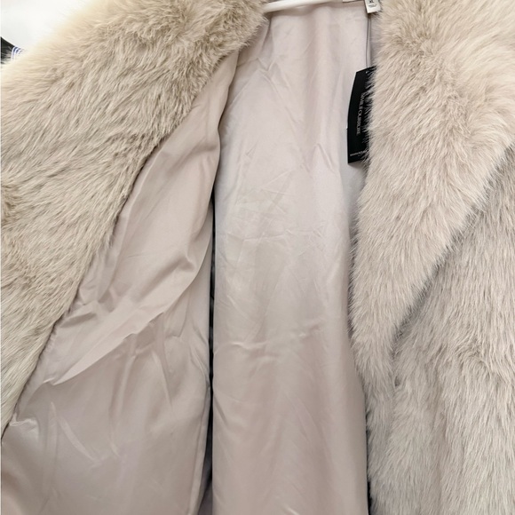 Banana Republic faux fur teddy Jacket XL new - Picture 6 of 10